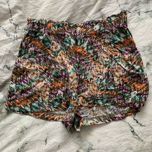 Lily White Multicolour  Shorts